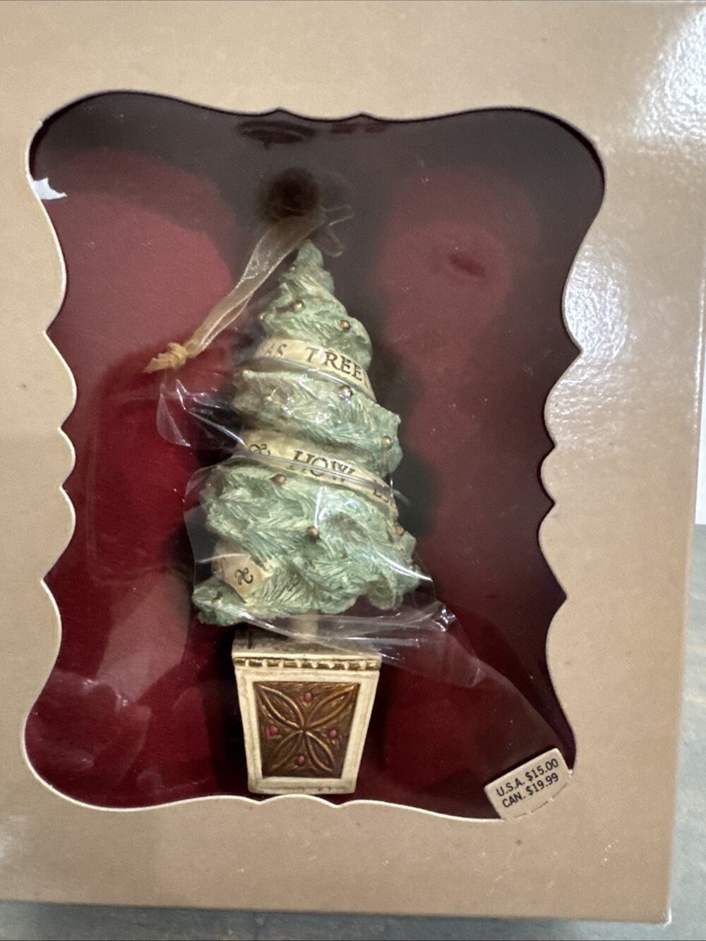 NEW Hallmark O CHRISTMAS TREE Yuletide Harmony Collection Keepsake Ornament 2006
